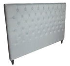 Tufted Linen Headboard - King/Super King