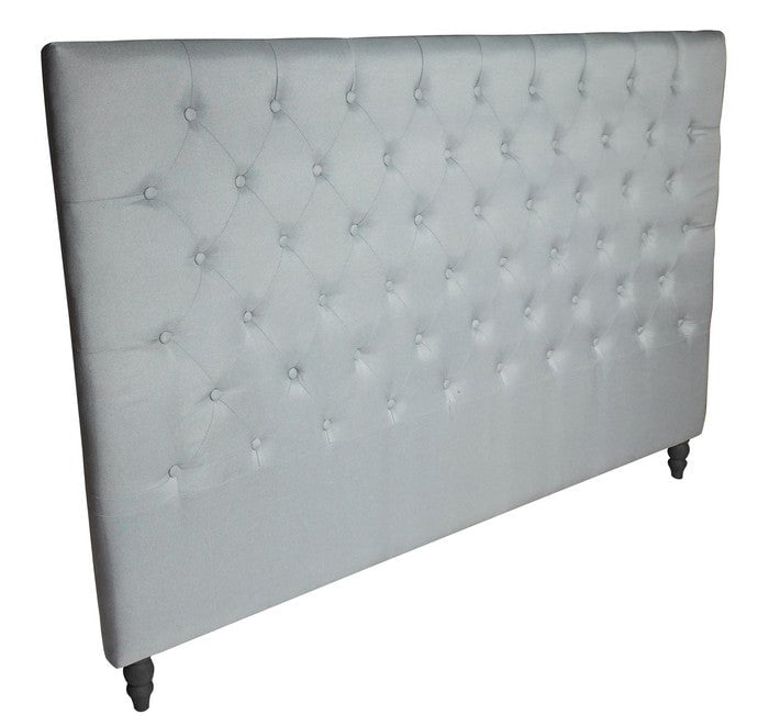 Tufted Linen Headboard - King/Super King