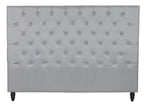 Tufted Linen Headboard - King/Super King