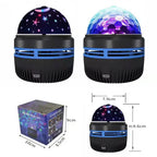 Rotating LED Starry Sky Projector Night Light