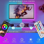 Smart LED Strip Lights with App & Music Sync