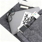Felt Bedside Storage Bag with Hanging Pockets