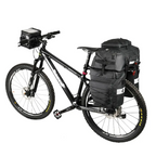 3-in-1 Bicycle Pannier Bag with Rain Cover