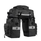 3-in-1 Bicycle Pannier Bag with Rain Cover