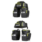 3-in-1 Bicycle Pannier Bag with Rain Cover