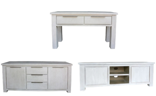 Buffet Table | TV Unit | Hall Table - Set of 3