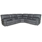 Robert Large Corner Recliner Suite - Jet