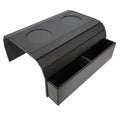 Sofa Armrest Tray Table with Pockets