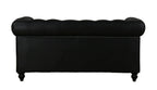 Online8 Chesterfield 2 Seater Sofa - Black Sofas