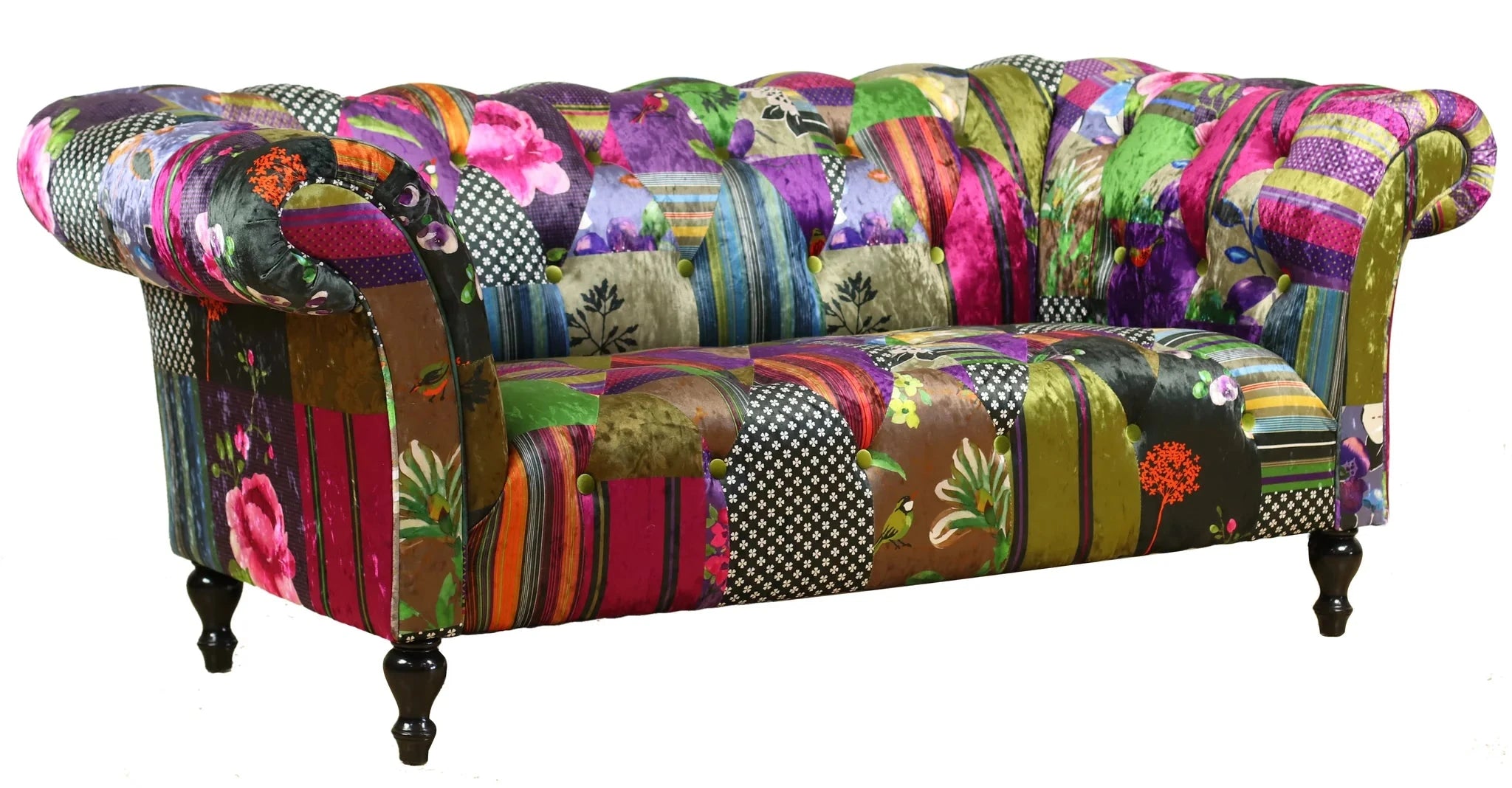 Patchwork 2 Seater Sofa