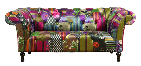 Patchwork 2 Seater Sofa