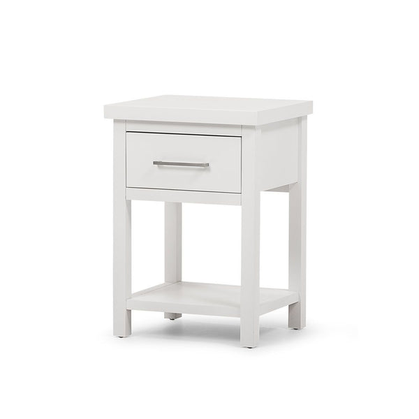 Helen Bedside Table White