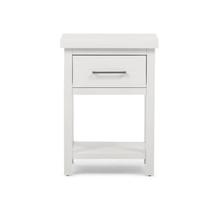 Helen Bedside Table White