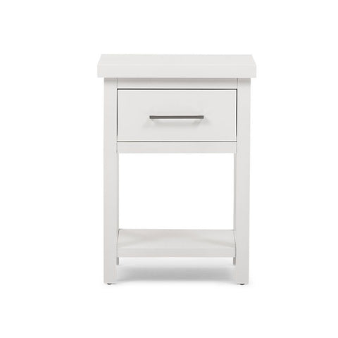 Helen Bedside Table White