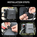 28L Waterproof Bicycle Rear Seat Pannier Bag