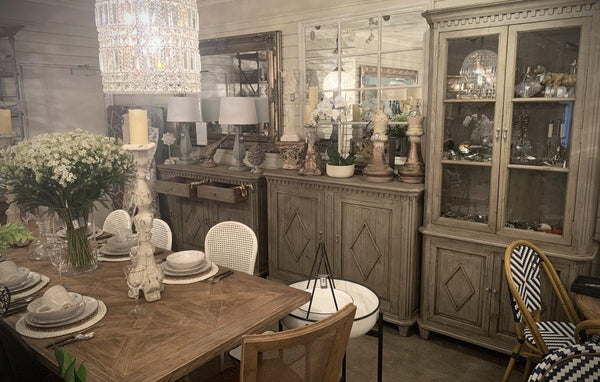 Old Pine Sideboard - Distressed Grey