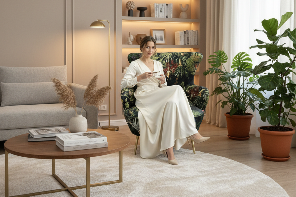 Botanical Occasional Chair