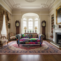 Chesterfield Patchwork 2 Seater Sofa
