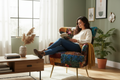 Patchwork Armchair - Leopard