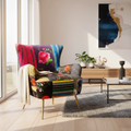 Patchwork Armchair - Pink/Multi