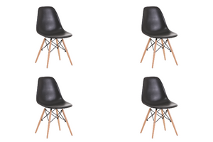 Echo Chair Set of 4- Black