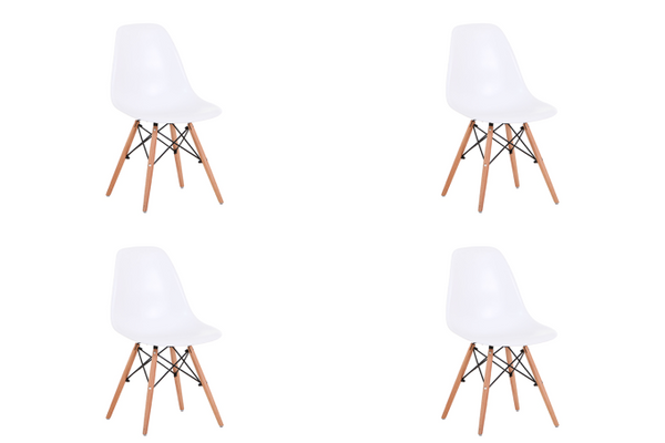 Echo Chair Set of 4-White