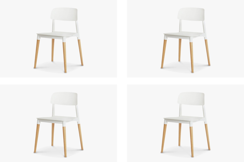 Jade Chair Set of 4-White