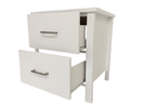 Bro Deals Bedroom Furniture Sets Tina two drawer bedside Table