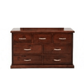 Bro Deals Bedroom Vanities Felton Lowboy 7 Drawers