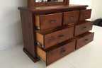 Bro Deals Bedroom Vanities Felton Lowboy 7 Drawers