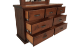 Bro Deals Bedroom Vanities Felton Lowboy 7 Drawers