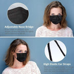 Bro Deals Health & Beauty Black Masks 150pcs
