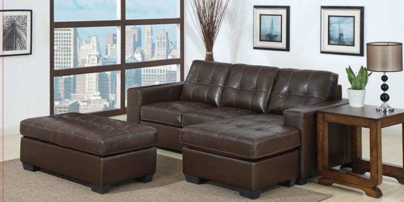 Bro Deals Sofas Jessie Corner Lounge Suite with Chaise and Ottoman