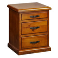BroDeals Bedroom Furniture Sets Felton 3 Drawer Bedside Table