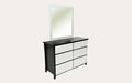 BroDeals Bedroom Furniture Sets Patrick Dresser with Mirror