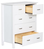 BroDeals Bedroom Furniture Sets Patty 5 Drawer Tallboy