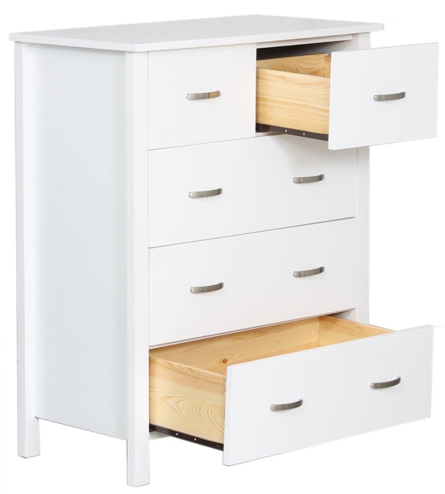 BroDeals Bedroom Furniture Sets Patty 5 Drawer Tallboy