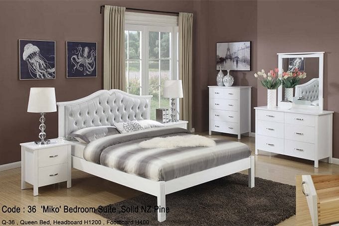 BroDeals Beds & Bed Frames Miko Bed Frame - Queen
