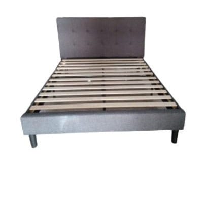 BroDeals Beds & Bed Frames Shirley Queen Bed Frame Grey