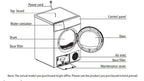 BroDeals Dryer Midea 8KG Heat Pump Tumble dryer MDC80-CH03/B06E-AU(7)-P2
