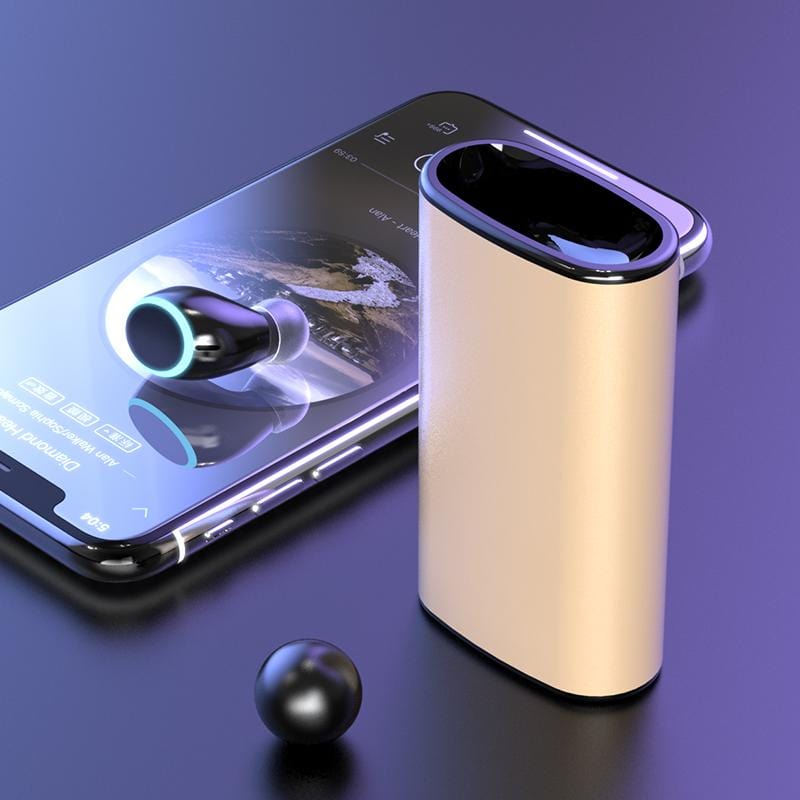 BroDeals Earphone 3in1 Wireless Earbud + Lighter + Powerbank