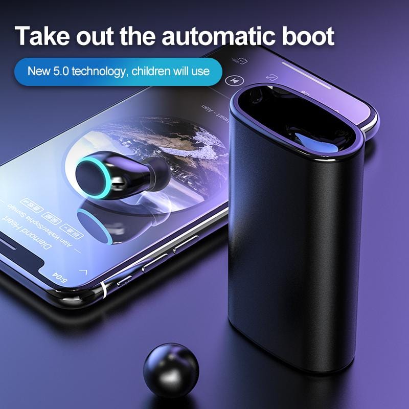 BroDeals Earphone 3in1 Wireless Earbud + Lighter + Powerbank