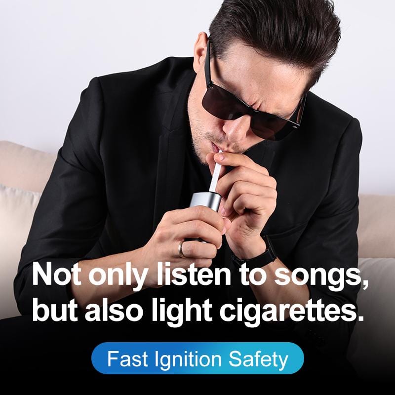 BroDeals Earphone 3in1 Wireless Earbud + Lighter + Powerbank