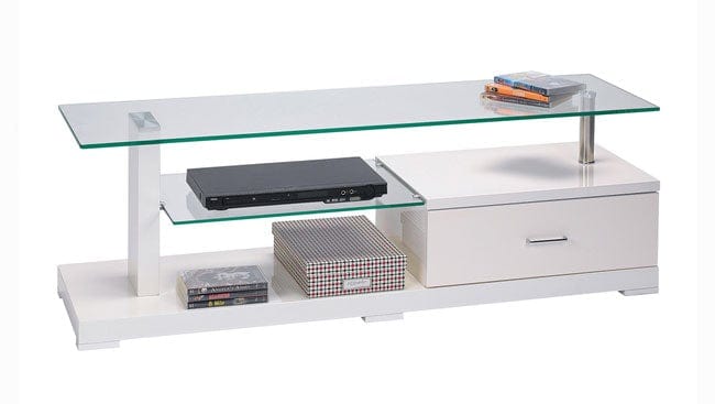 BroDeals Entertainment Centers & TV Stands Myron TV Unit - White