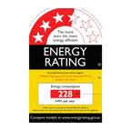 BroDeals Fridge Freezer Imprasio 181L Top Mount Fridge Freezer IMTMF181