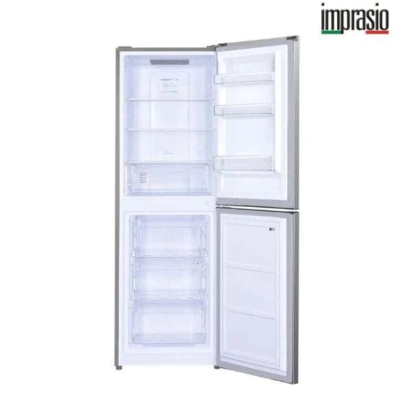 BroDeals Fridge Freezer Imprasio 253L Fridge Freezer Stainless Steel IMFF253SS