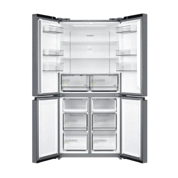 BroDeals Fridge Freezer Midea 474L Cross Door Fridge Freezer Stainless Steel MDRF632FGF46APD