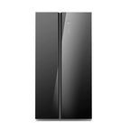 BroDeals Fridge Freezer Midea 584L Fridge Freezer Black Glass