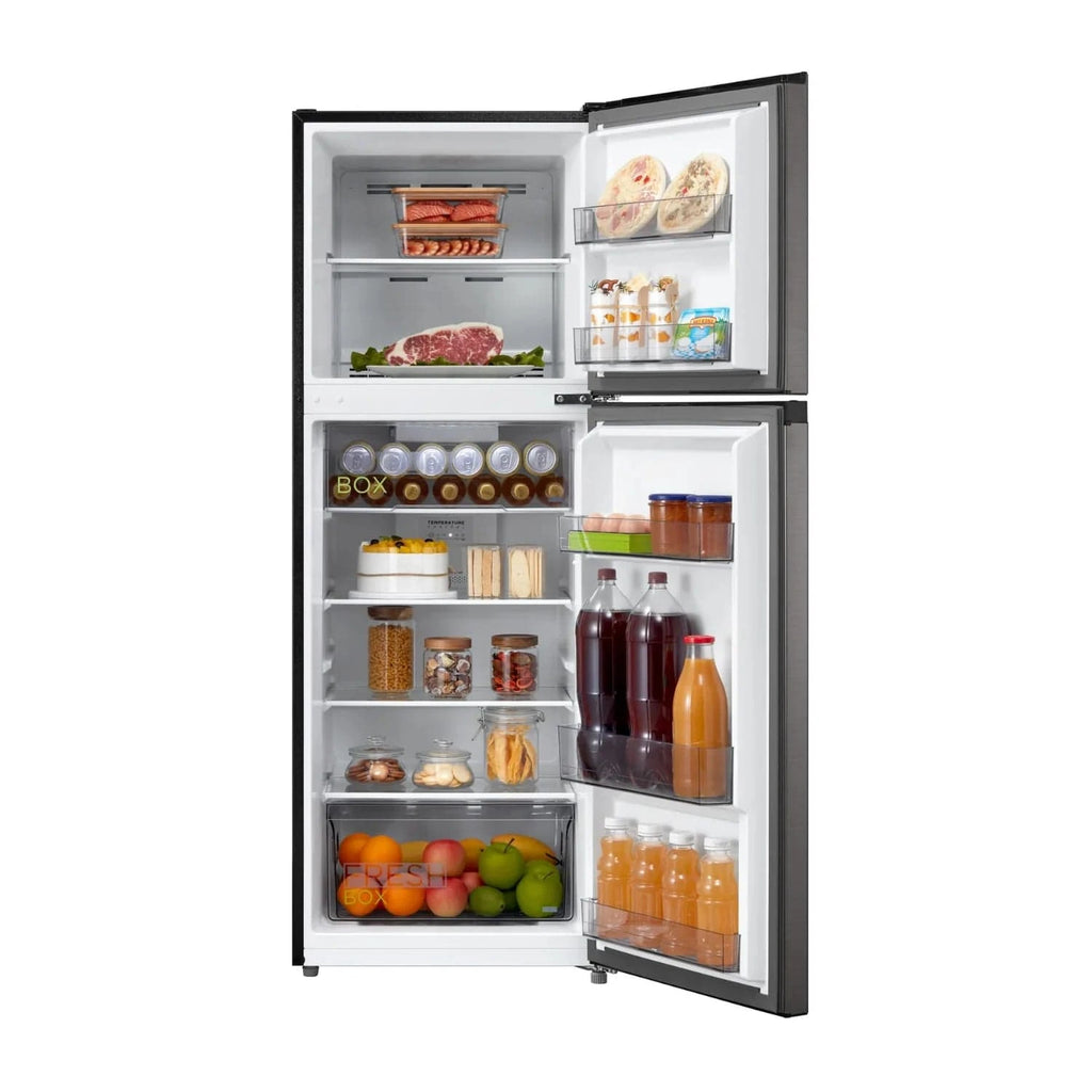 BroDeals Fridge Freezer Midea Meet 236L Top Mount Fridge Freezer Jazz Black MDRT346MTF28AP