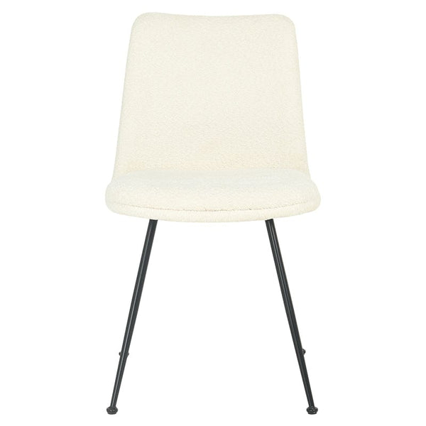 BroDeals Kitchen & Dining Room Chairs Boucle Dining Chair - Ivory